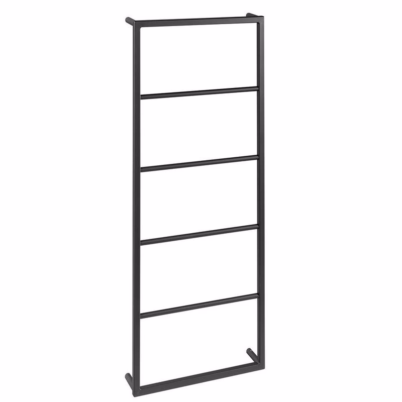 SAPHO - SKA nástenný sušiak uterákov 450x1150x100, čierna mat SKA501