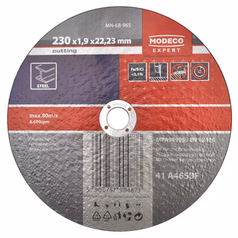 Rezací kotúč Modeco 230x1,9 mm MN-68-965
