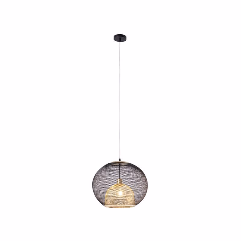 Grato visiaca lampa čierna