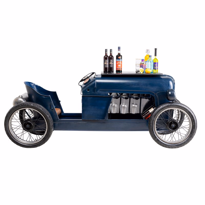 Racing Car bar modrý