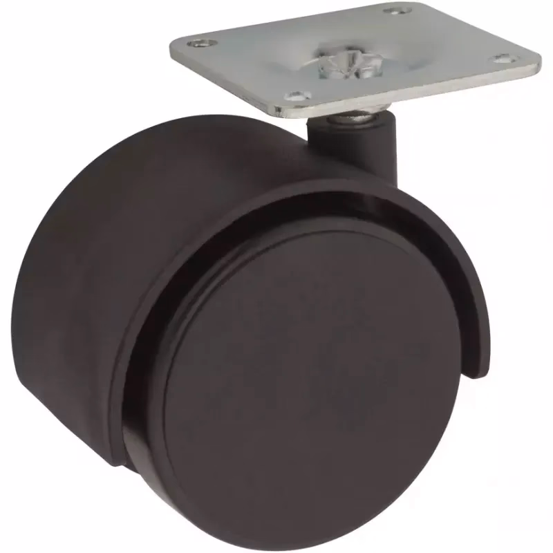 Nábytkové koliesko 40 mm/25 kg doska montážna dopanela