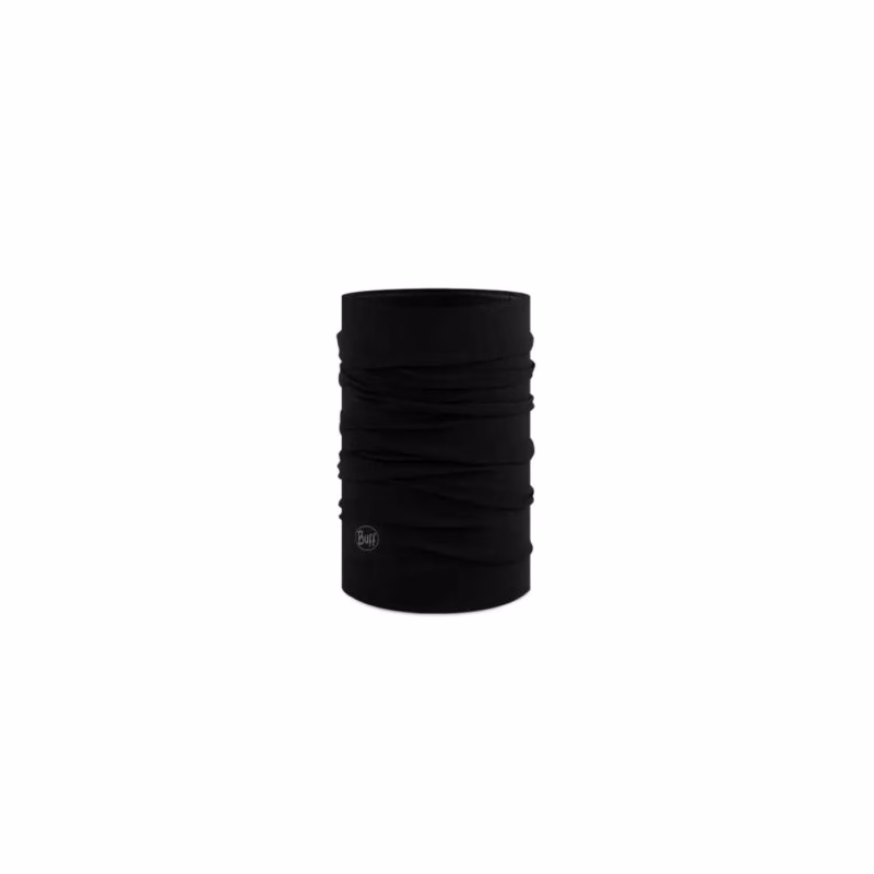Multifunkčná šatka BUFF MERINO MIDWEIGHT SOLID BLACK