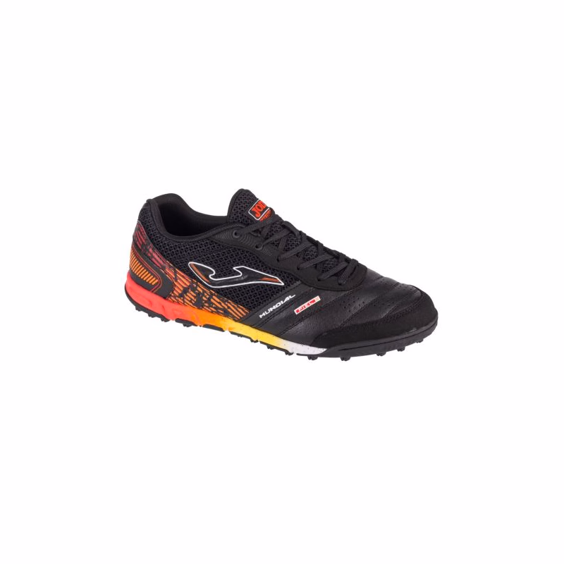 Pánske futbalové kopačky turfy JOMA Mundial M TF black