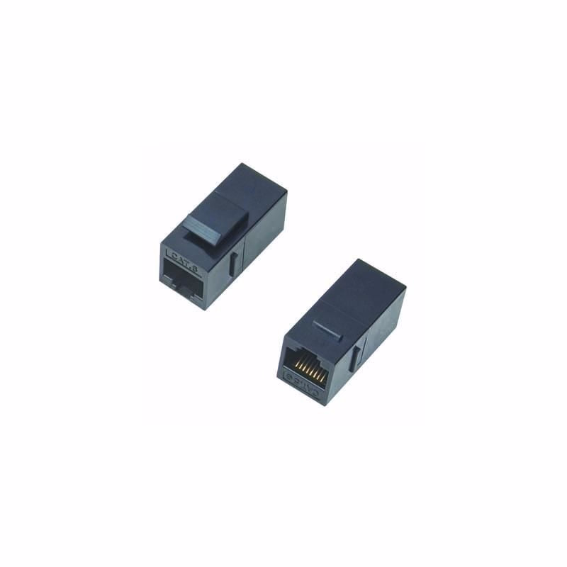 DATACOM Spojka panel UTP 2 x RJ45 (8p8c) Cat5e, priama, plast