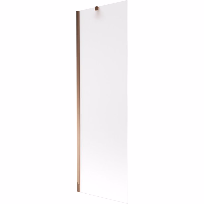 MEXEN/S - Next vaňová zástena FIX 60 x 150, dekor, růžové zlato 895-060-000-00-30-60
