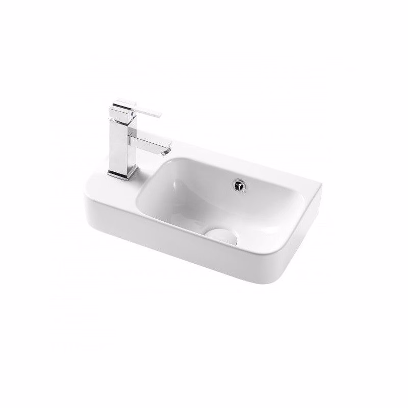 HOPA - Umývadielko PICCOLO GRANDE 45 x 26 x 15,5 cm - umývadielko prevedenie - Ľavé OLKLT5117L