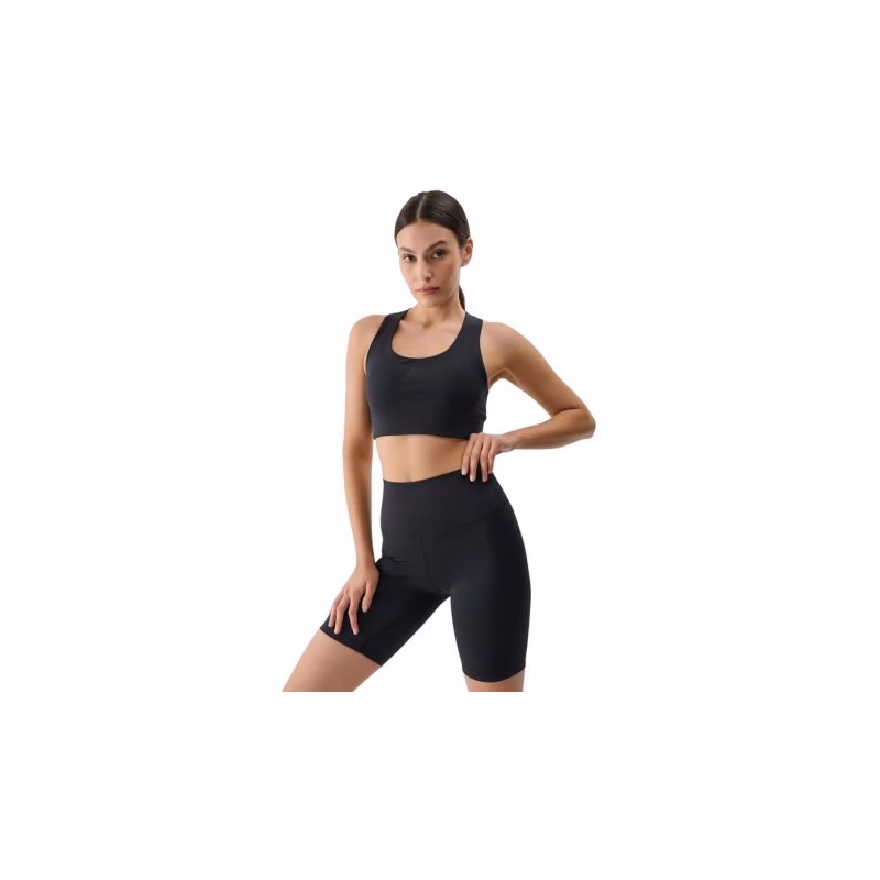 Dámske tréningové kraťasy 4F SHORT TIGHTS FNK F019-20S-DEEP BLACK