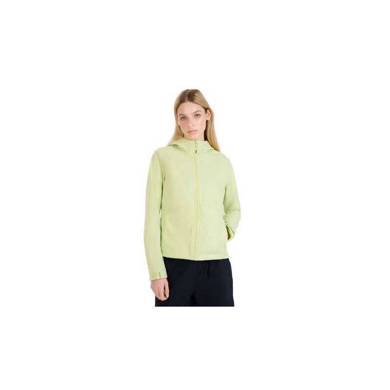 Dámska turistická bunda 4F SOFTSHELL JACKET F320-45S-CANARY GREEN