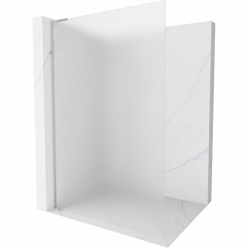 MEXEN/S - Kioto L Sprchová zástena WALK-IN 70 x 200, dekor, chróm 800-070-103-01-30