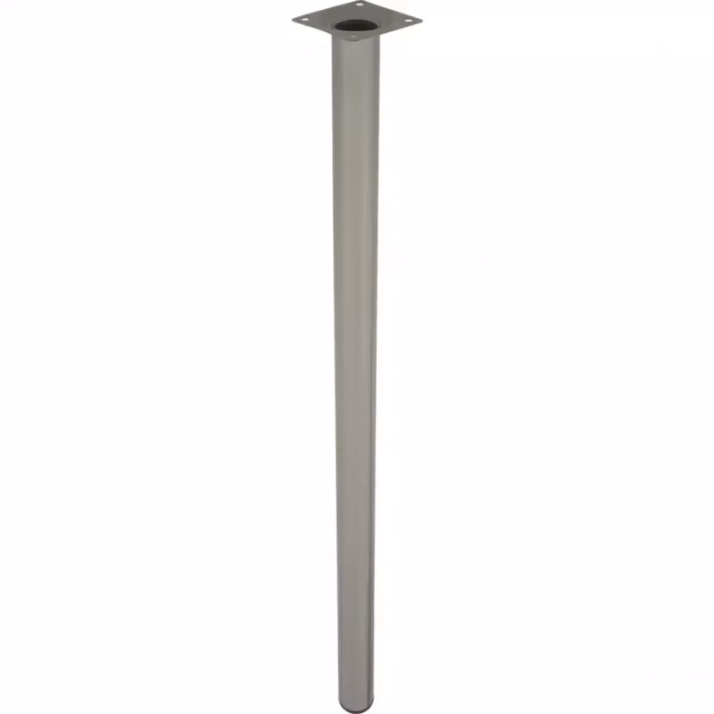 Okrúhla nábytková noha 70 cm šedá