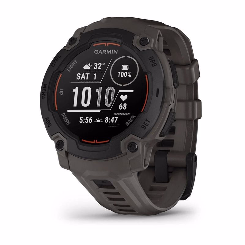 Garmin Instinct E - 45 mm, Black s charcoal pásikom