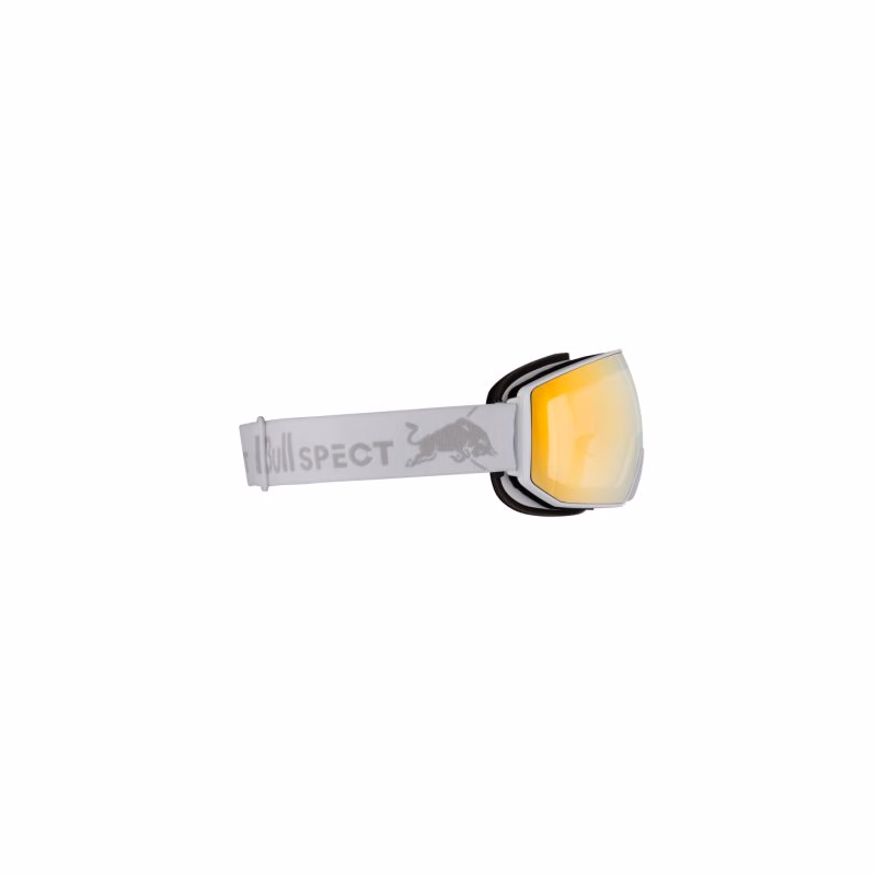 Lyžiarske okuliare RED BULL SPECT FINK-03GOX, white brown with gold mirror Photochrome S1-3