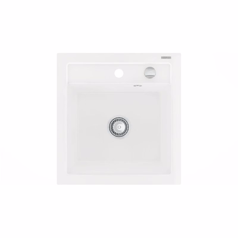 MEXEN MEXEN - Vito granitový drez 1 520x490 mm, biela 6503521000-20