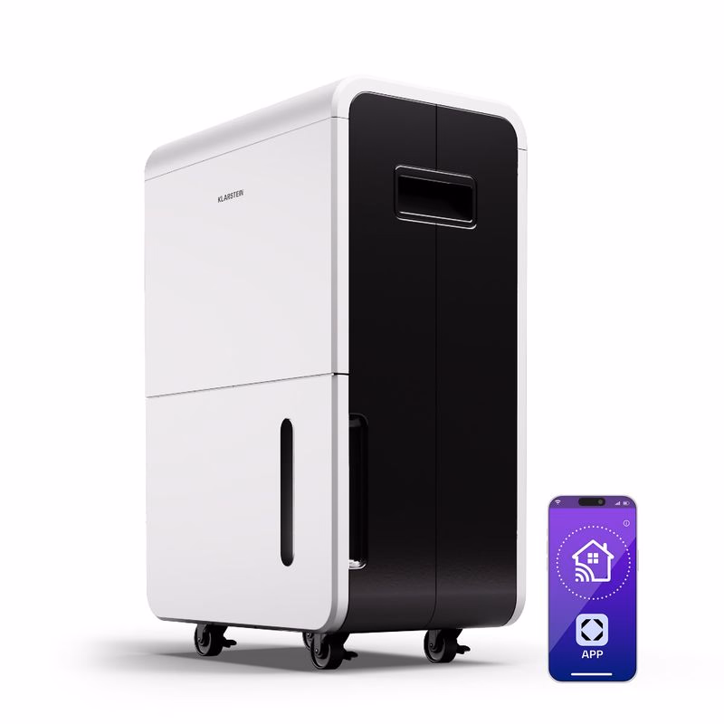 Klarstein DryFy Grand Smart 70, odvlhčovač, WiFi, kompresný, 70l/24h, 90-140 m²
