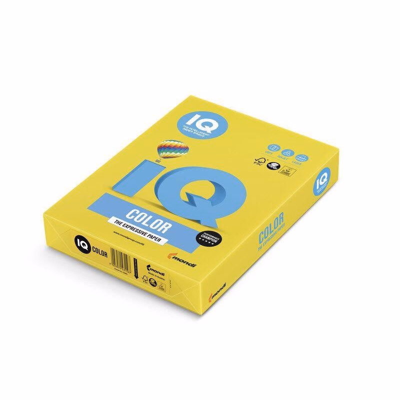 Papier xerografický IQ A4/80g 500 listov horčicový