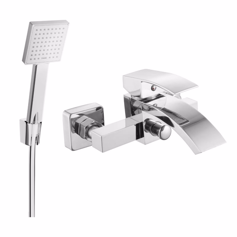 MEXEN/S - Libra R45 vaňová batéria s príslušenstvom, chróm 74513R45-00