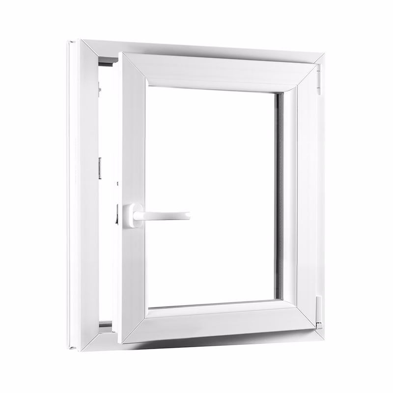 Jednokrídlové plastové okno REHAU Smartline+, otváravo - sklopné pravé - SKLADOVÉ-OKNÁ.sk - 650 x 800
