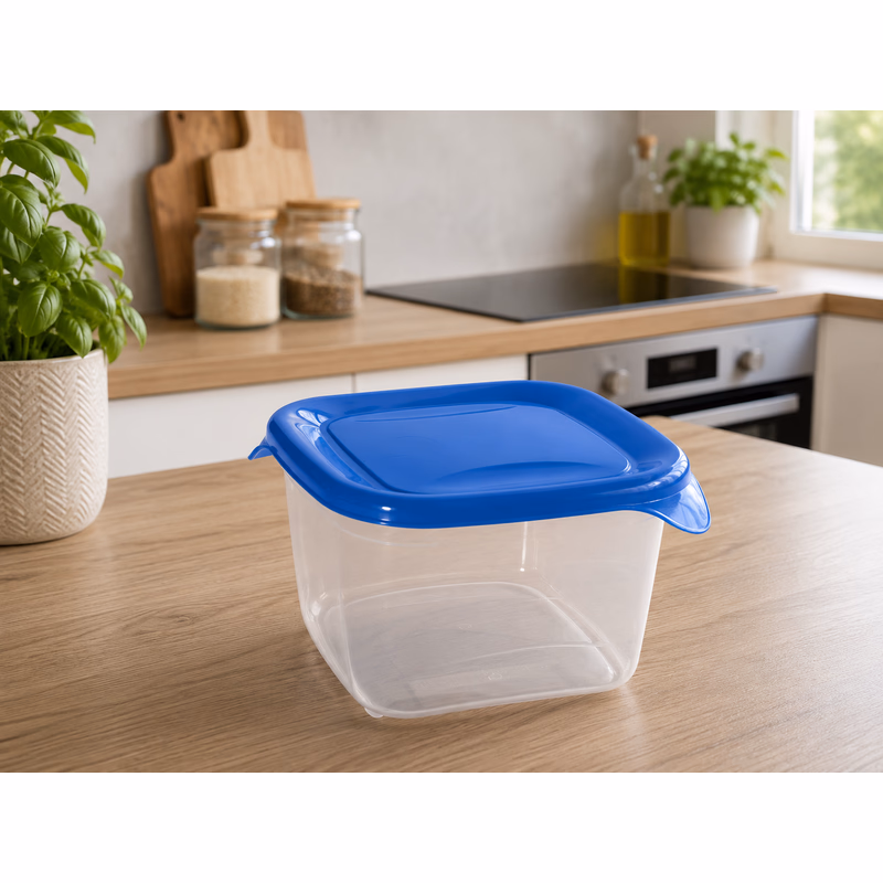 CURVER Dóza na potraviny FRESH & GO 0,45L | transparentná / modrá