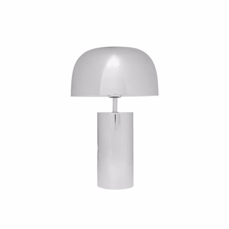 Loungy stojacia lampa strieborná