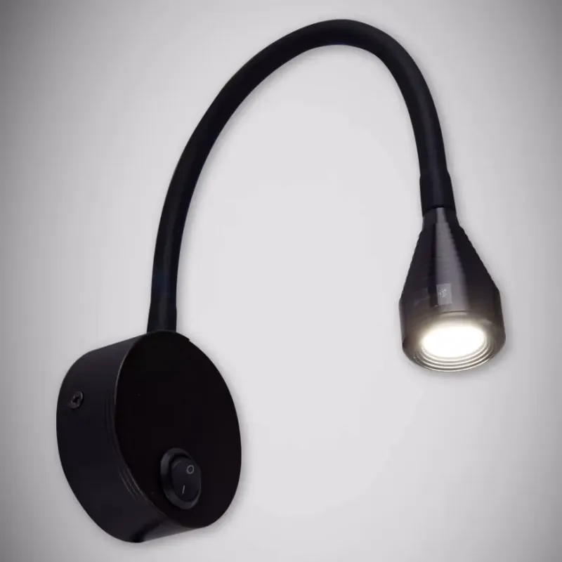 Nástenné bodové  svietidlo Pola LED 3,5W čierna 4000K 03739 LB