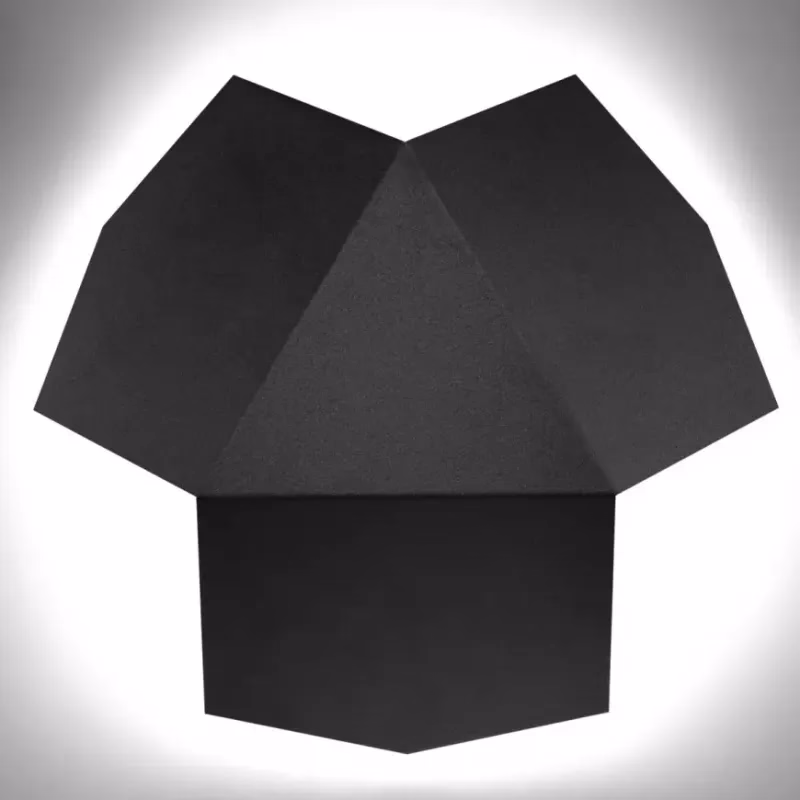 Nástenná lampa Iowa BLACK A-425