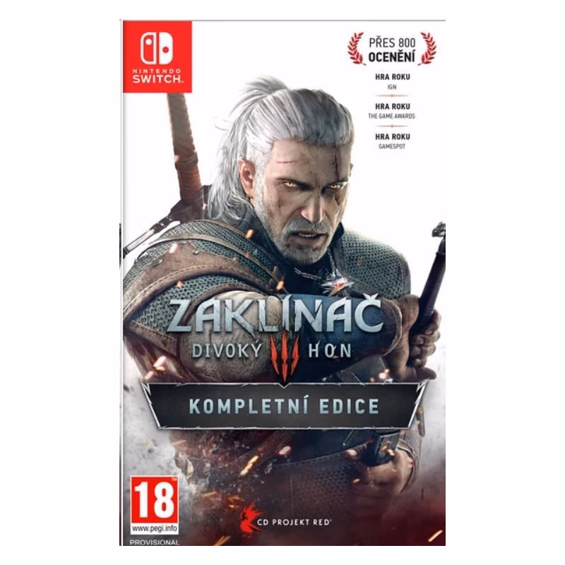 Switch hra Zaklínač 3 Divoký Hon - kompletná edícia