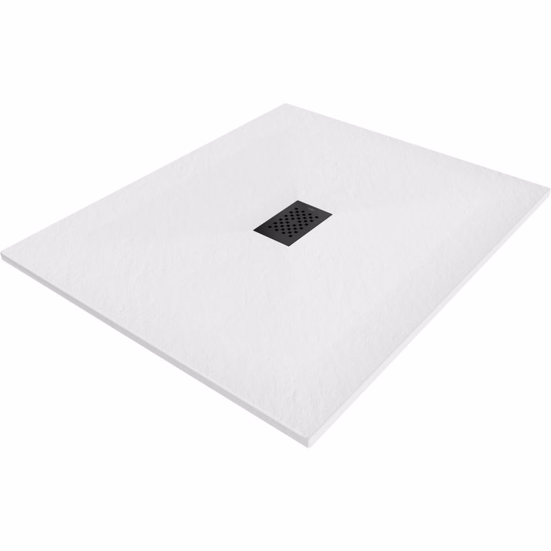 MEXEN/S - Hugo sprchová vanička SMC 120x100, biela, krytka čierna 42101012-B