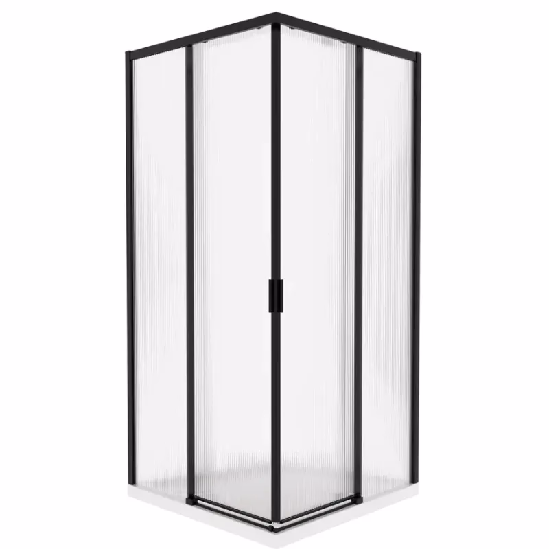 Sprchový kút štvorcový Eter 90x90x190 black