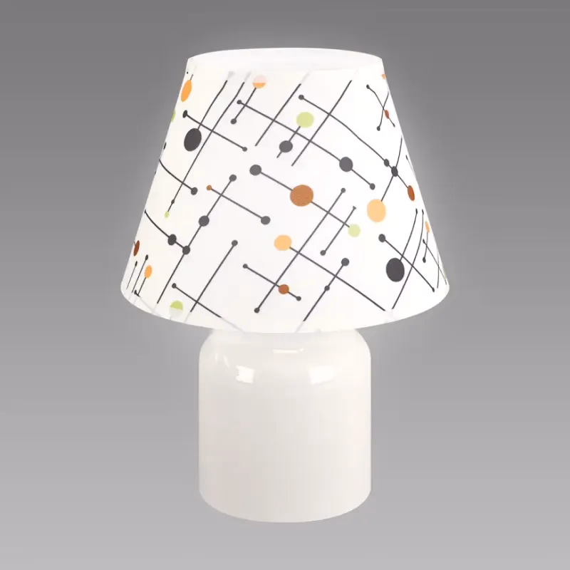Stolná lampa IMBIR E14 biela 04102 LB1
