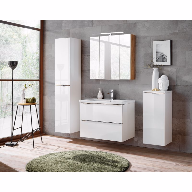 ArtCom Kúpeľňový komplet CAPRI White 80/3