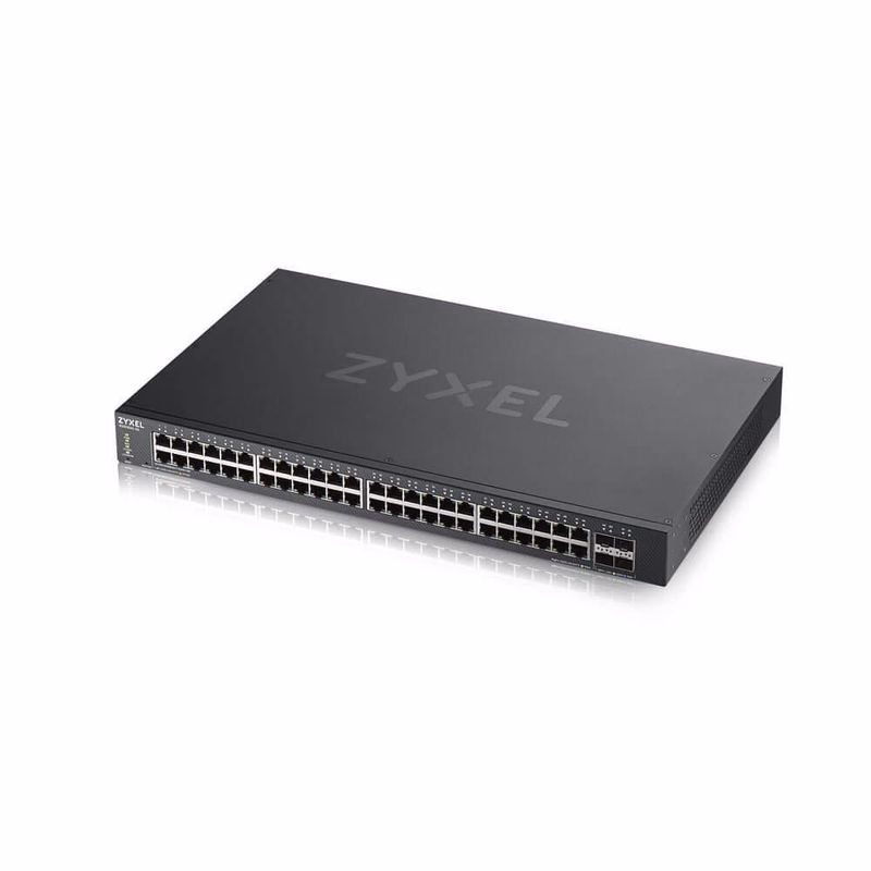Zyxel XGS1935-52, 52 Port Lite-L3 Smart Managed Switch, 48x Gigabit Copper a 4x 10G SFP+, hybridný mode, standalone or N